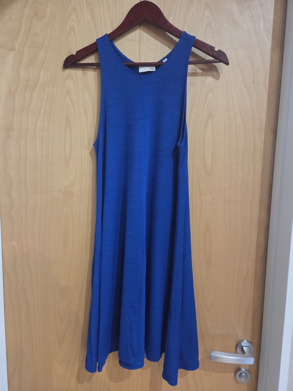 Wilfred Royal Blue Midi Swing Dress